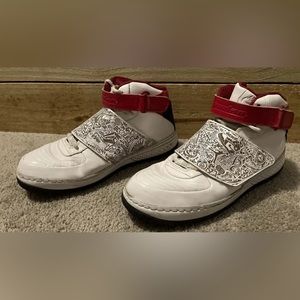 2008 Air Jordan Fusion AJF 20 “White/Black Varisty Red” sz 11